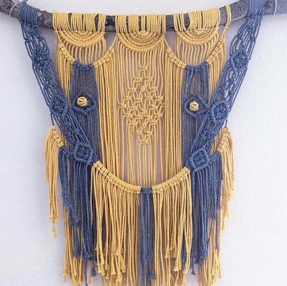 Macrame Wall Hanging (the lioness) - Picture 1 of 2